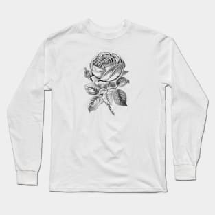 Rose Flower Long Sleeve T-Shirt